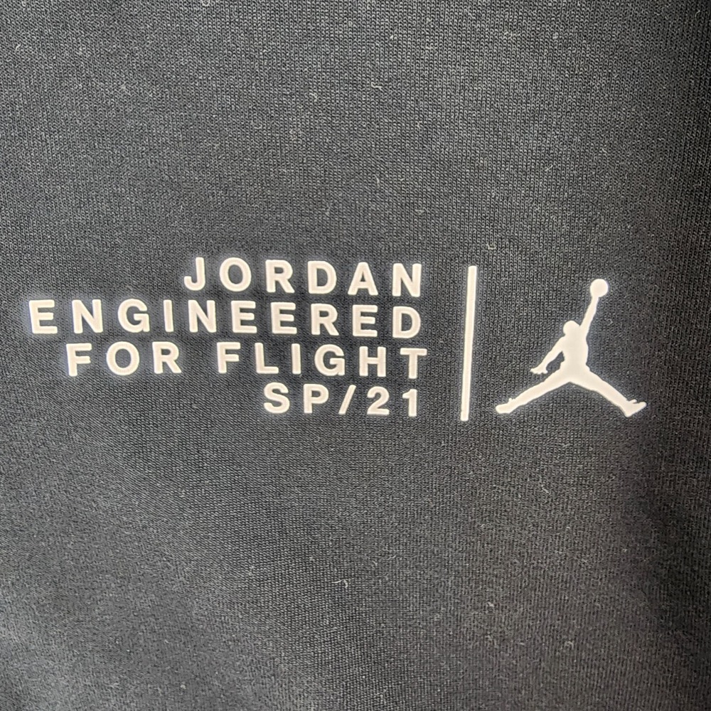 Jordan 23 Engineered Fleece Hoodie XL Black CZ8272-010 Jumpman NWT Oversized - Picture 11 of 13